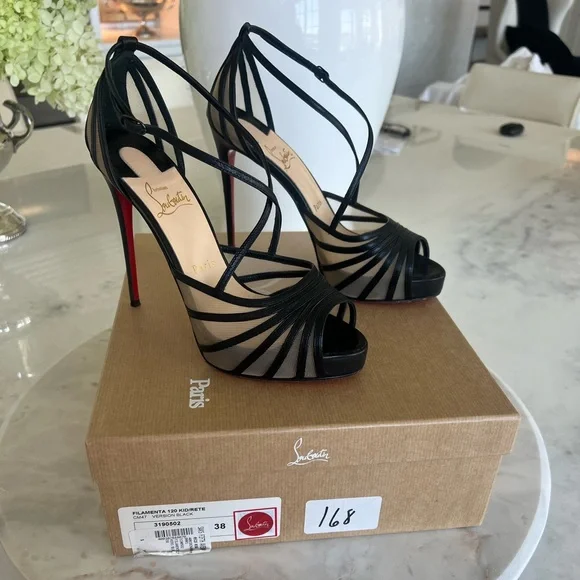 Christian Louboutin Mesh Filamenta Sandal